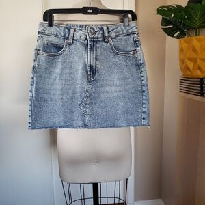 Classic Denim Mini Skirt Size 6 NEW!
